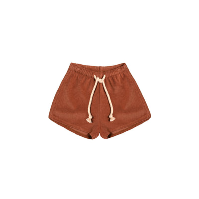 Terry Rope Shorts - Deep Earth