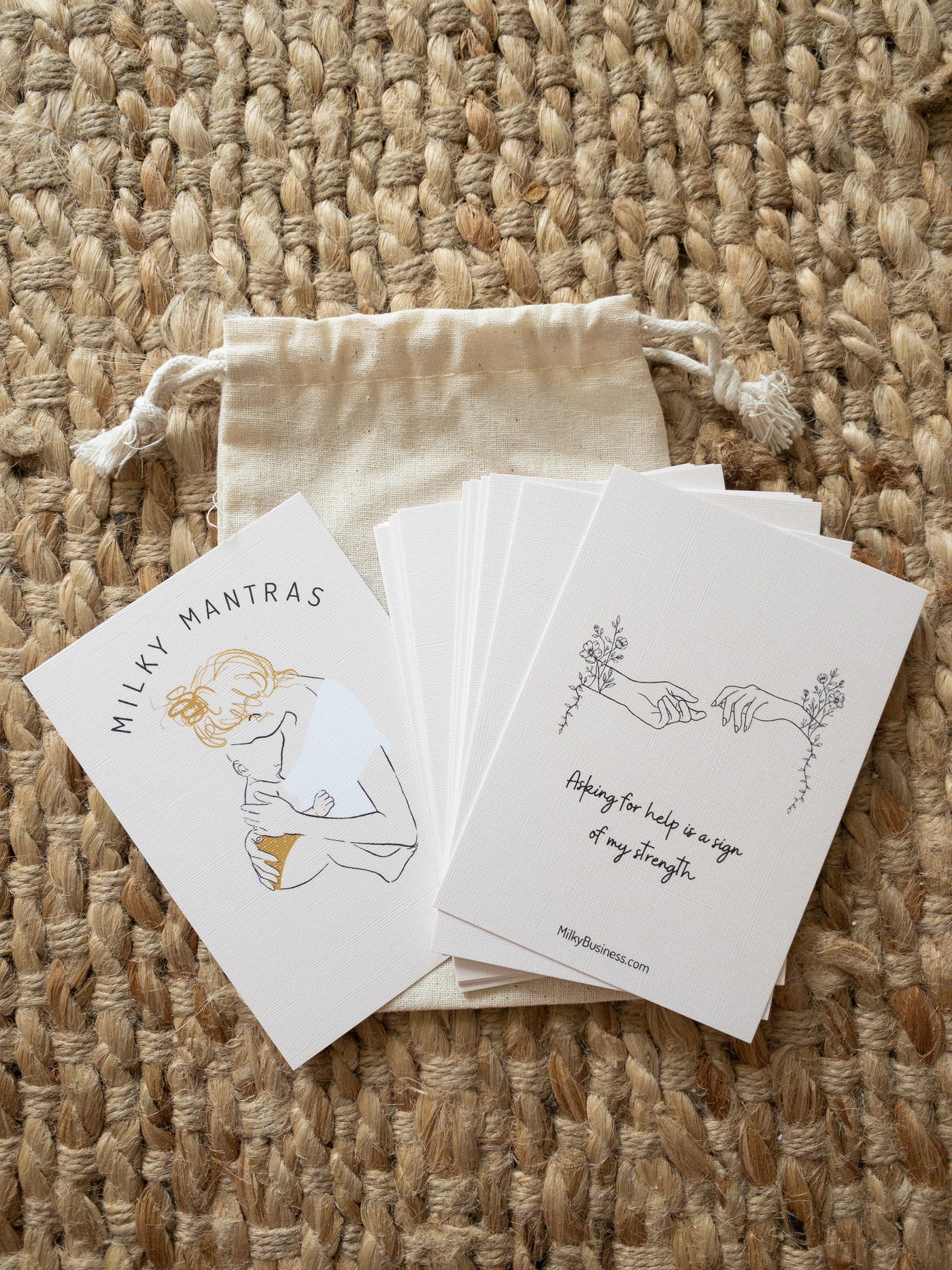 Milky Mantras - Breastfeeding Affirmation Cards