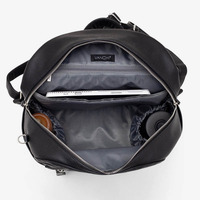 Manhattan 2-Way Backpack Nappy Bag - Black