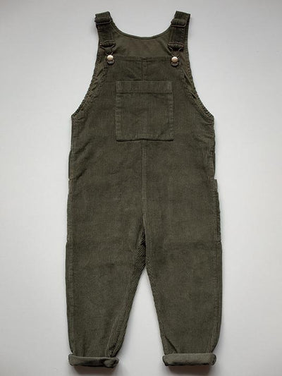 The Wild & Free Dungaree - Olive